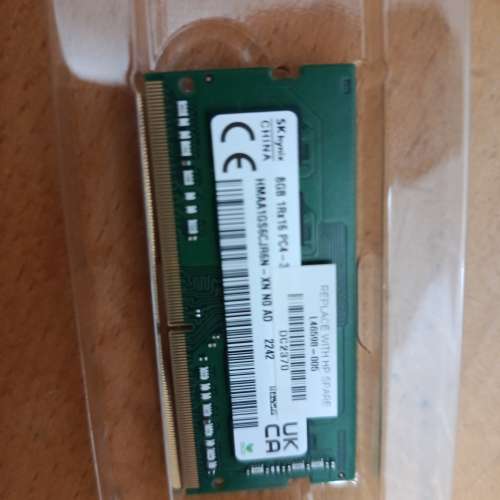 SK Hynix Ddr4 3200M 2x8GB筆記本內存
