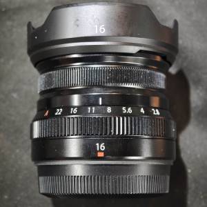 Fujifilm 16/2.8 WR XF FX 富士 16mm 16 冇盒冇單冇證有罩 鏡片完好無損 98%以上新