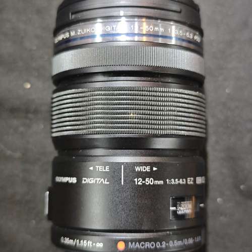 Olympus 12-50 Macro M43 奧林巴斯 12mm 50mm 微距 12 50 鏡片通透冇花冇霉 98%以...