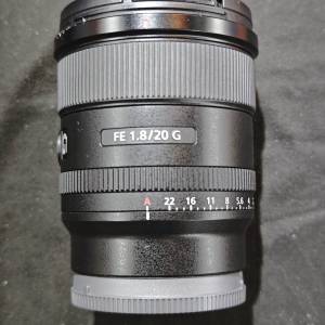 Sony 20/1.8 G FE 索尼 20mm 20 裸鏡 冇盒冇單冇證冇罩 鏡片通透冇花冇霉 送filter ...