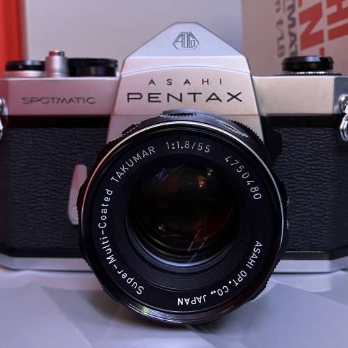 Pentax SP + 55mm f1.8 菲林相機