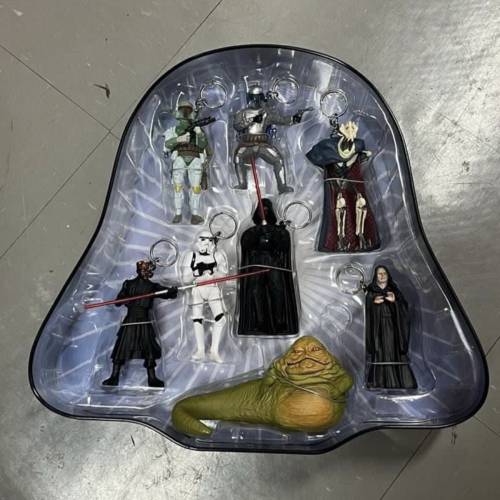 Star Wars figure doll key chain key holder Dearh Vader 星球大戰 公仔 模型 匙扣...