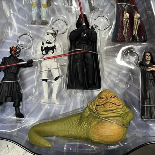 Star Wars figure doll key chain key holder Dearh Vader 星球大戰 公仔 模型 匙扣...