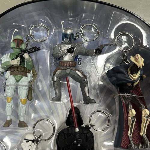Star Wars figure doll key chain key holder Dearh Vader 星球大戰 公仔 模型 匙扣...