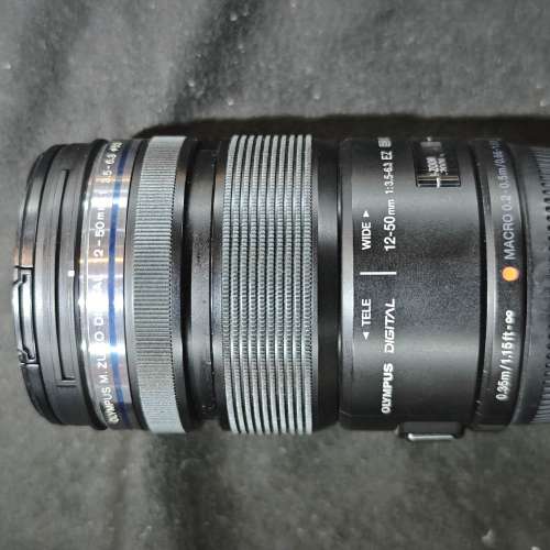 olympus 12-50 EZ M43 奧林巴斯 12mm 50mm 12 50 Macro 微距 M43 冇盒冇單冇證 鏡片...