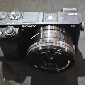 Sony a6000 + 16-50 E 索尼 16mm 50mm 16 50 跟2電一充連肩帶 功能全正常 95%new 鏡...