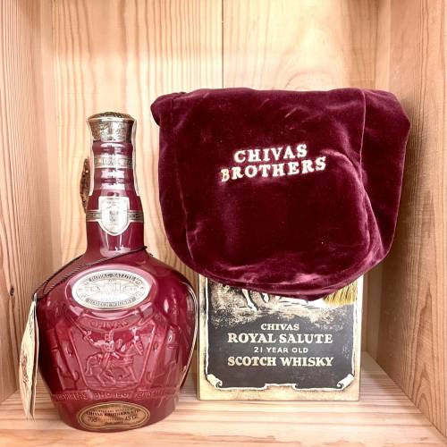 【最後一套】【清貨減價】一套4支Chivas Royal Salute 21 Year Old Scotch Whisky ...