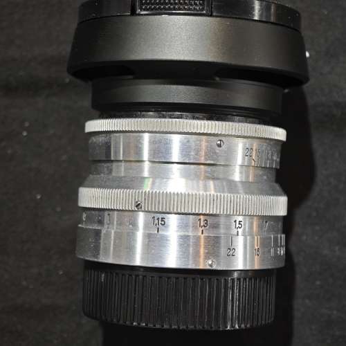Carl Zeiss 58/2 Jena 紅T M42 Biotar 細B 蔡司 58mm 小B 瑕疵鏡 送 hood 有前後蓋 ...