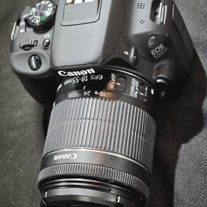 Canon 100D + 18-55 IS STM EFS 佳能 18mm 55mm 18 55 冇盒冇單冇證 鏡片通透冇花冇...