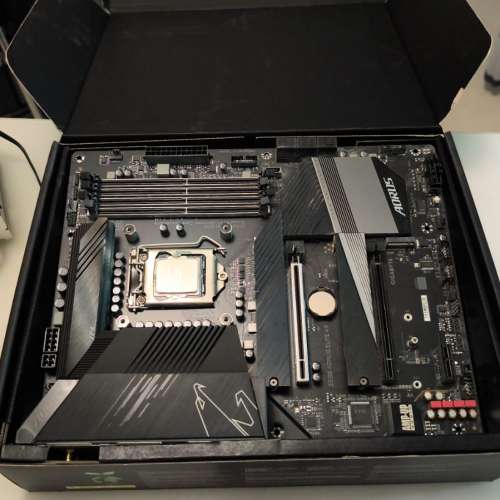 i7 11700 +GIGABYTE AORUS Z590 + G.Skill Trident Z (2 x 16GB)