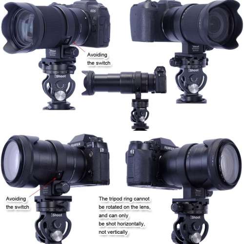 iShoot Lens Collar Tripod Mount Ring Compatible with Sigma 16-300mm F3.5-6.7 DC