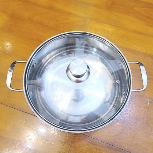 Supor Stainless Steel cooking pot pan, 26 x 10.5 cm, induction & all types of ho