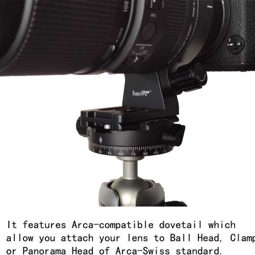 Haoge LMR-SM140S Tripod Mount Ring For Sigma 100-400mm f/5-6.3 DG DN OS Lens