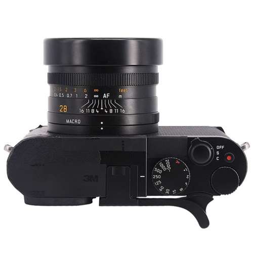 Haoge Metal Hot Shoe Thumb Up Rest Grip For LEICA Q3 (專用黑色 / 銀色 指柄)