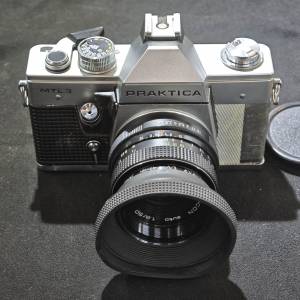 PRAKTICA MTL3 MTL 3 + 50/1.8 50mm 50 M42 機身90%new 少咗塊飾皮 快門正常 視窗...