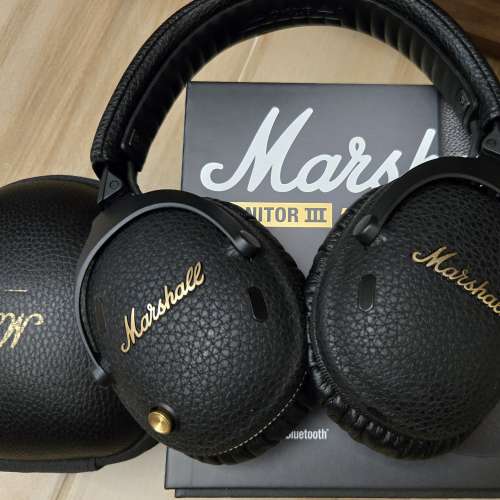 Marshall Monitor III A.N.C 耳機 有盒 有單 有豐澤保 原價 2999+$400 售 $2000  ...