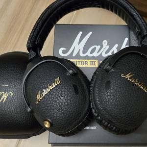Marshall Monitor III A.N.C 耳機 有盒 有單 有豐澤保 原價 2999+$400 售 $2000  ...