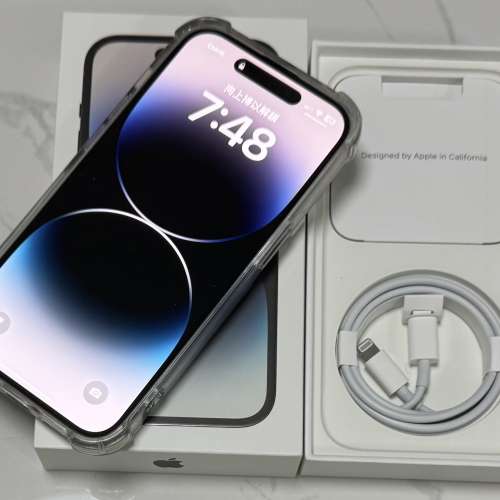 少用98 ％ new iPhone 14 Pro 256g 88 %電 香港行貨ZA/A機