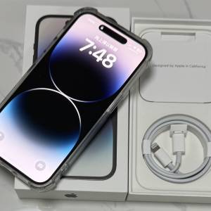 少用98 ％ new iPhone 14 Pro 256g 88 %電 香港行貨ZA/A機
