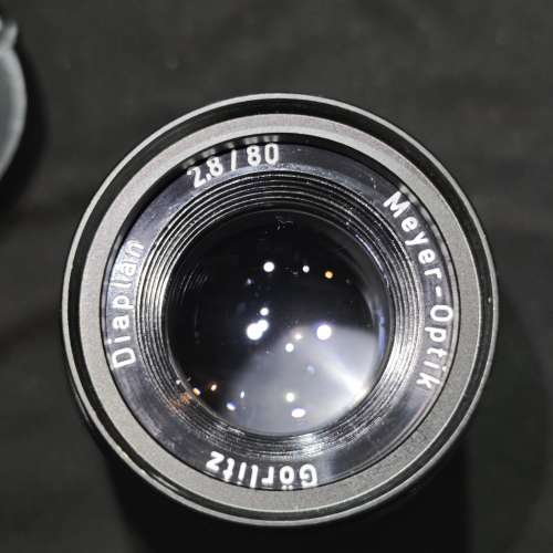 meyer optik görlitz 80/2.8 梅耶 公爵 diaplan  加咗 神力環 FOR pentax PK K mo...