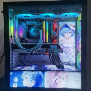 Intel® Core™ i7 10 代水冷RGB電競電腦主機，16G 記憶體* 512G SSD高速固態硬盤 ...