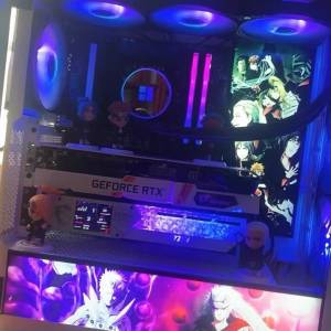 Intei7 10 代水冷RGB電競電腦主機，16G 記憶體* 512G SSD高速固態硬盤 ，RGB 氛圍燈...