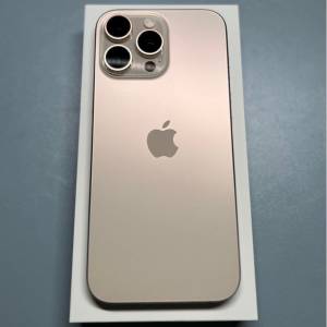iPhone 16 pro max 金色 行貨