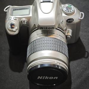 NIKON F55 + 28-80 尼康 28mm 80mm AF 28 80  功能性能顯示過片全正常 98%new 鏡片...