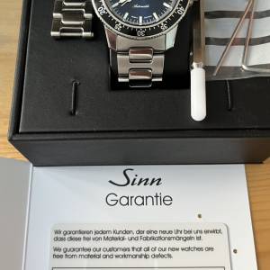 Sinn 104 藍面，行貨有大約一年保用