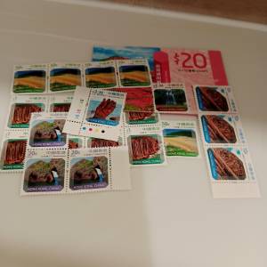 本港郵票，stamps ，value $76.20
