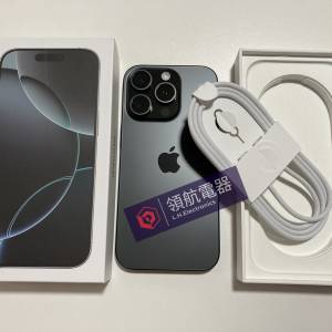 充電13次 iPhone 16 pro 512gb eSim+實體sim 澳/日/歐/英版 一年蘋果保養 what app...