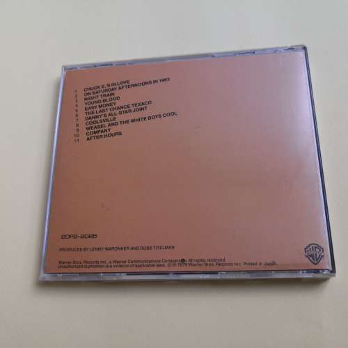 RICKIE LEE JONES 日本版