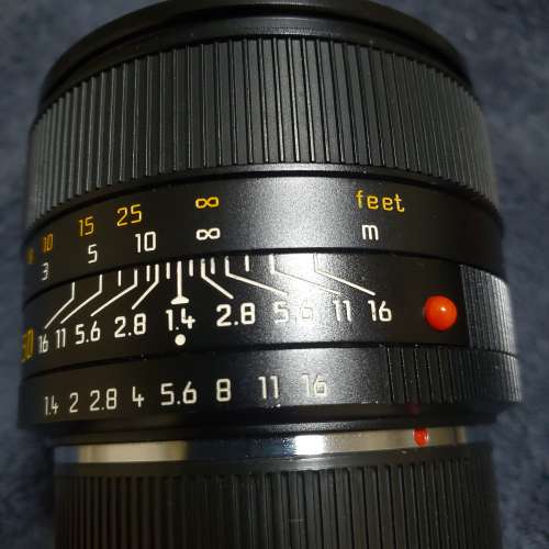 LEICA  SUMMILUX一R1:1.4/50  E60  罕有98%新