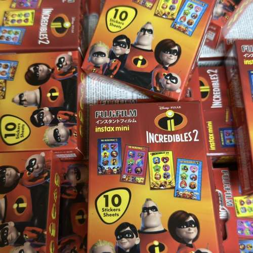 💖原裝正品💖富士 Fujifilm instax mini Instant Film 職業特工隊2(Incredibles 2)/...