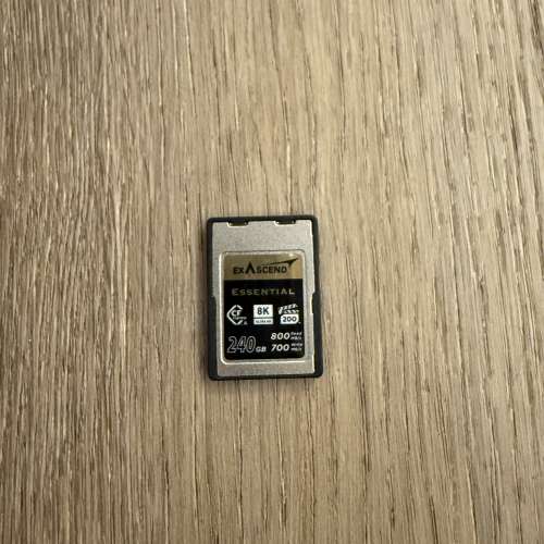 Exascend cfe type a 240gb