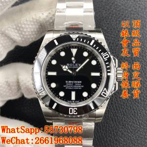 Rolex submariner 124060 41mm 新款盲十 無曆 904L鋼