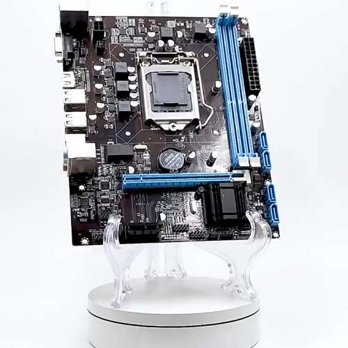 H61 Micro-ATX PC Main Board LGA1155 Socket I3/I5/I7 CPU 4 X SATA 2.0 Realtek 10/