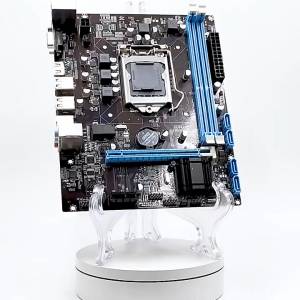 H61 Micro-ATX PC Main Board LGA1155 Socket I3/I5/I7 CPU 4 X SATA 2.0 Realtek 10/