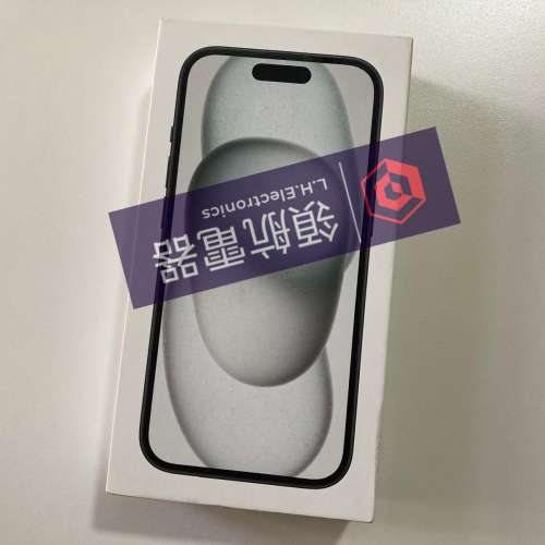 港行全新未開封 iPhone 15 128gb black 一年蘋果保養 what app 6497 6645