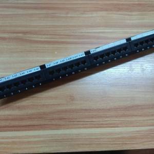24 port cat 6 patch panel 拉線用
