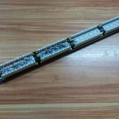 24 port cat 6 patch panel 拉線用