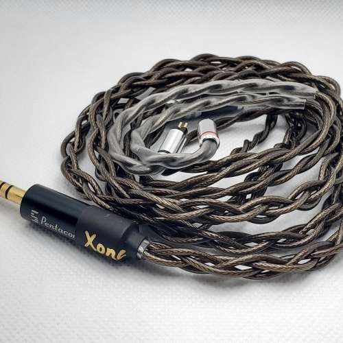 全新未使用Xone Audio Velocity單晶銅鍍鈀升級線