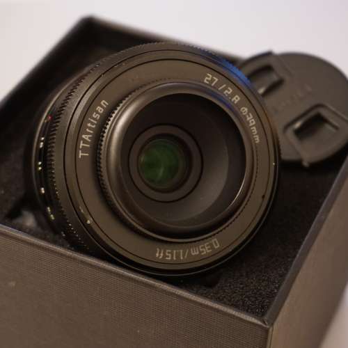 TTArtisan AF 27mm F2.8 for Sony apsc 有單終身保用