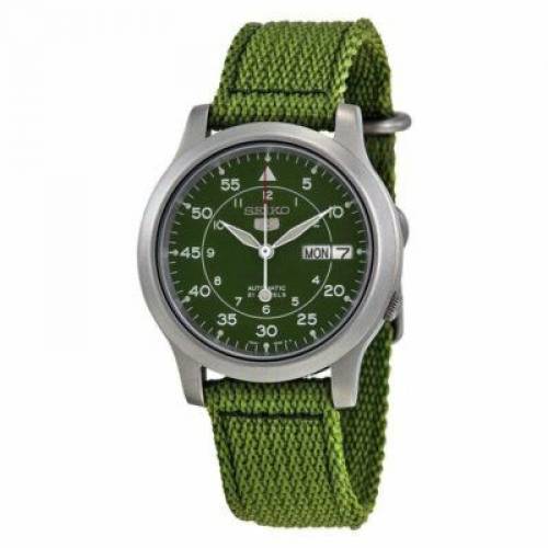 ( 秒閃價) Vintage Seiko Miltary Automatic Watch W/Green Nylon Strap