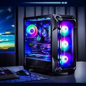 Gaming PC 電競Intel® Xeon® 至强 打機/剪片電腦主機，高配 512G SSD固態高速硬...