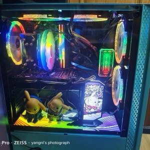 Intel®  i7 第10 代 水冷電競遊戲/剪片電腦主機，頂配512G SSD（高速固態） ，16G ...