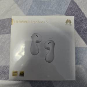 全新行貨未開封 HUAWEI FREEBUDS 5 WHITE 白色