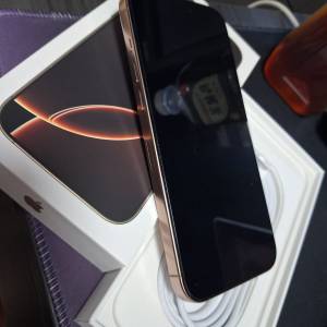 99%新行貨全套iPhone 16 promax drsert沙漠金512gb