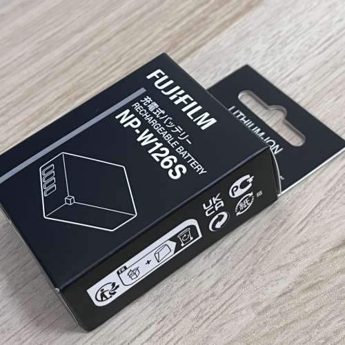 Fujifilm NP-W126S 全新富士原裝電池 XE5 XT50 XS10 XE4 X100 VI Battery