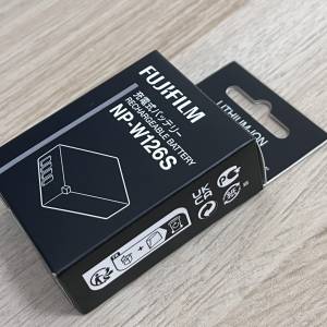 Fujifilm NP-W126S 全新富士原裝電池 XE5 XT50 XS10 XE4 X100 VI Battery
